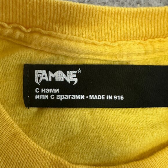Famine Studios T Shirt Y2K Streetwear Graffiti Colorful - Picture 5 of 16